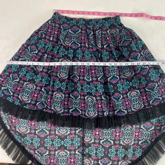 Disney Descendants 2 Asymmetrical Ruffle Skirt Sz XS - Picture 4 of 5